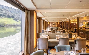 The Dining Room on Douro Serenity